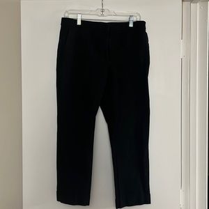 Ann Taylor cropped black dress pants